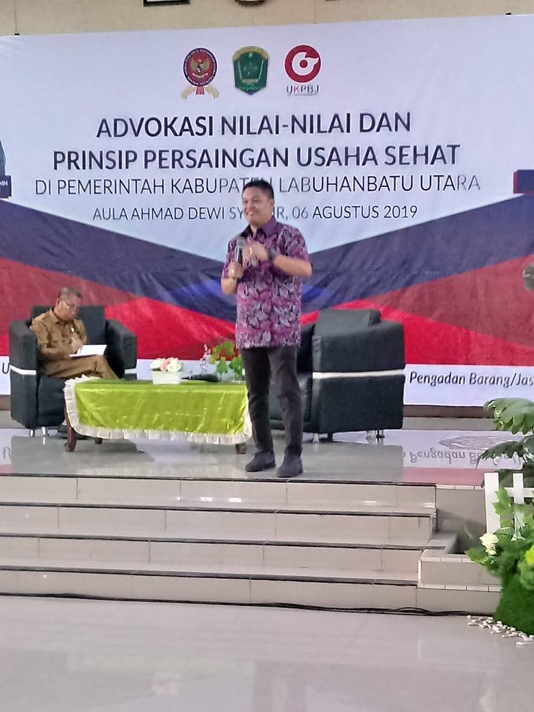  KPPU Kanwil I Advokasi OPD Pemkab Labura Cegah Persaingan Usaha Tidak Sehat